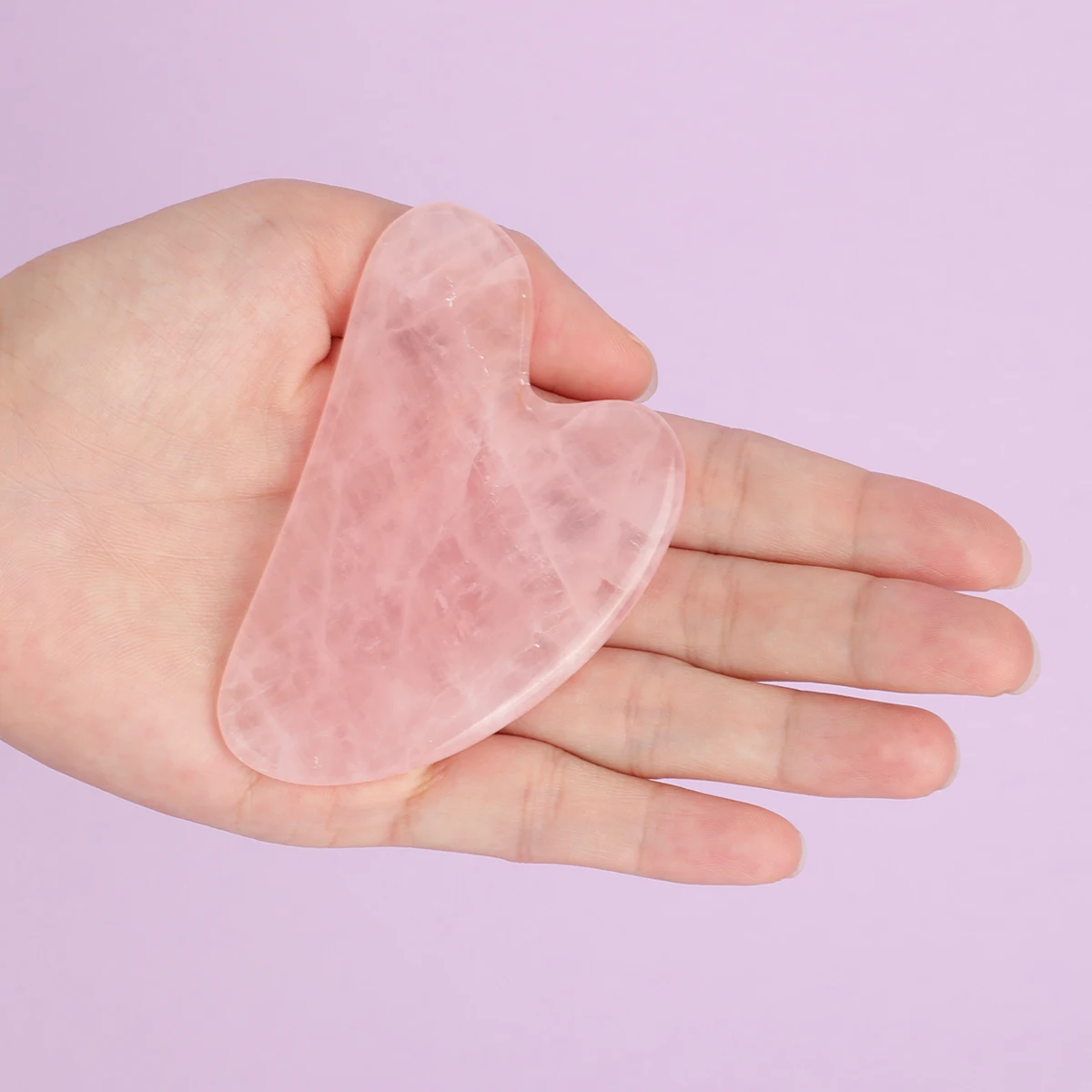 1PC Guasha Massage Natural Stone Jade Scraper Facial Gua Sha SPA Neck Massager Women Portable Face Skin Care Beauty Healty TooL — zdjęcie 3