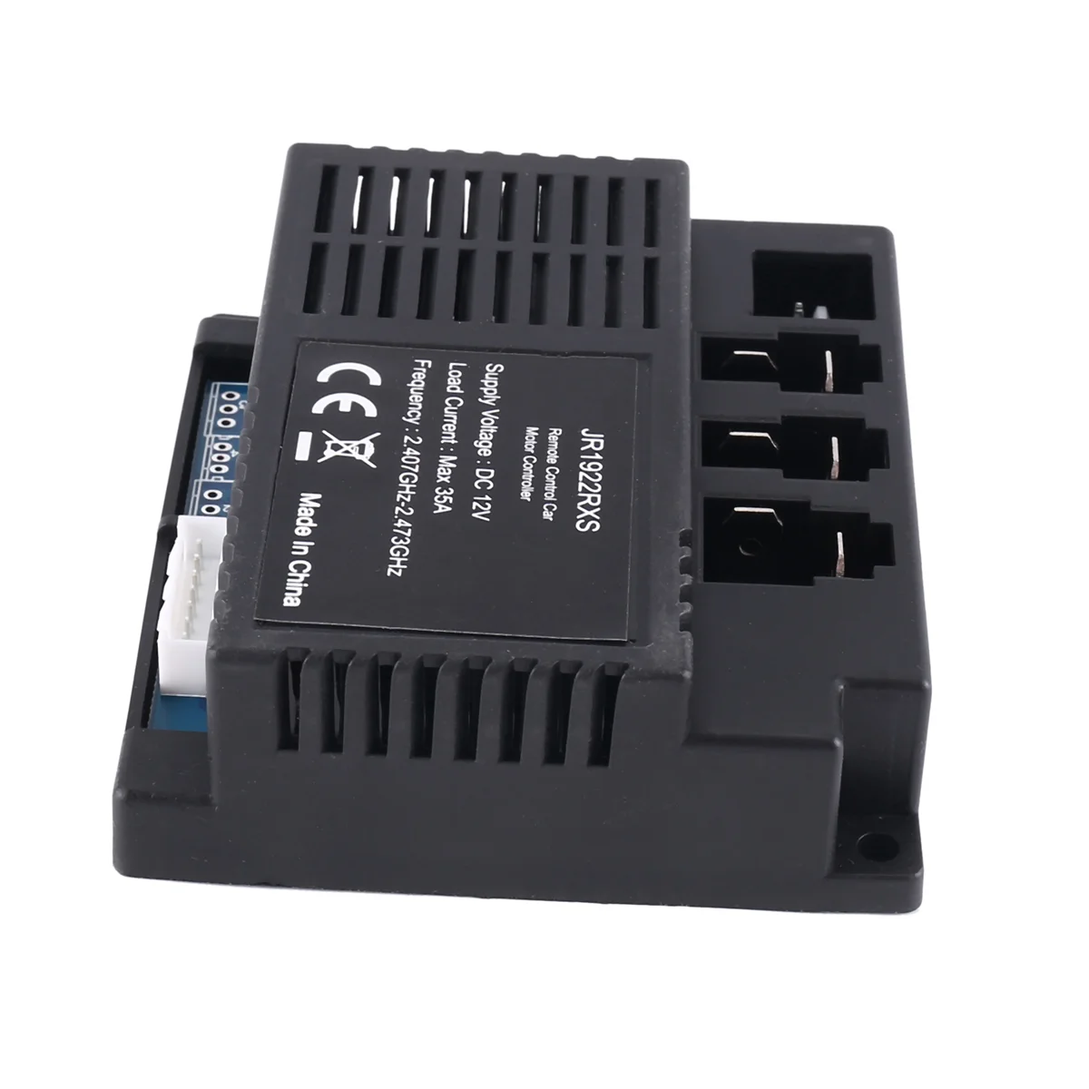 Peças do veículo elétrico para crianças, controle remoto e receptor, JR1922RTXS, 12V, 2.4G, Bluetooth