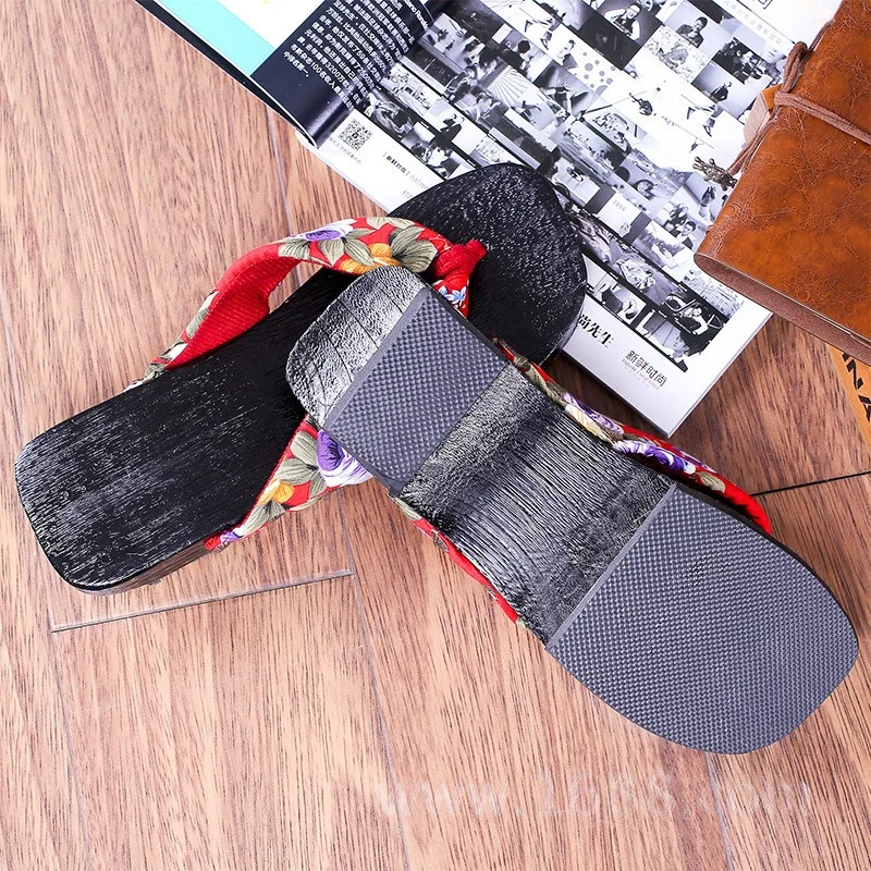 2026 New Women's 4cm Heel Geta - đánh giá và giá Geta Wooden Sandal