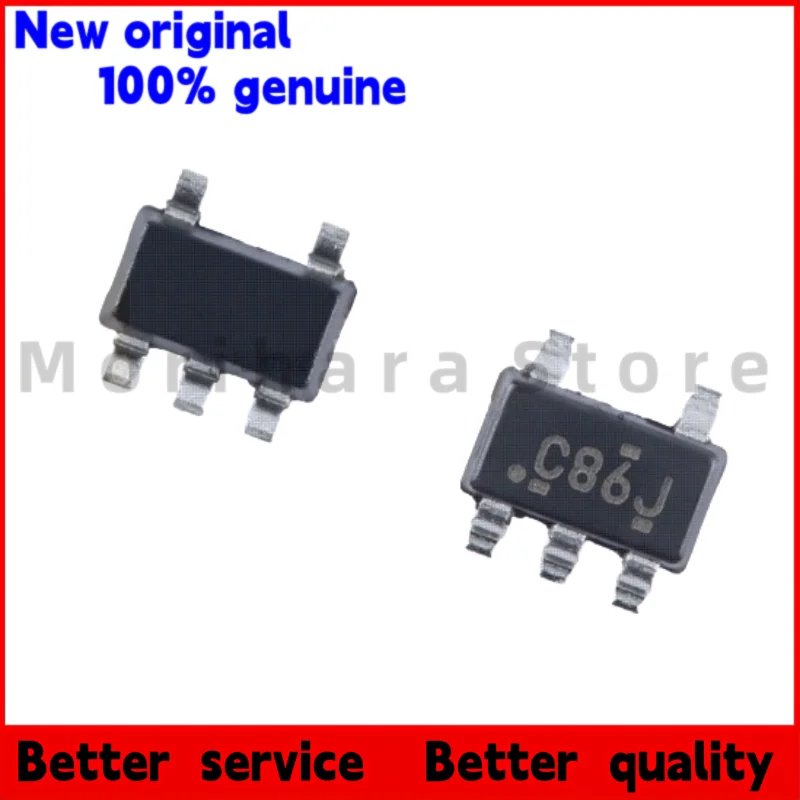 20 PZ/100% nuovo 74LVC1G86G U74LVC1G86G-AE5-R 3H6G U74LVC1G86G SOT23-5 involucro di plastica nera