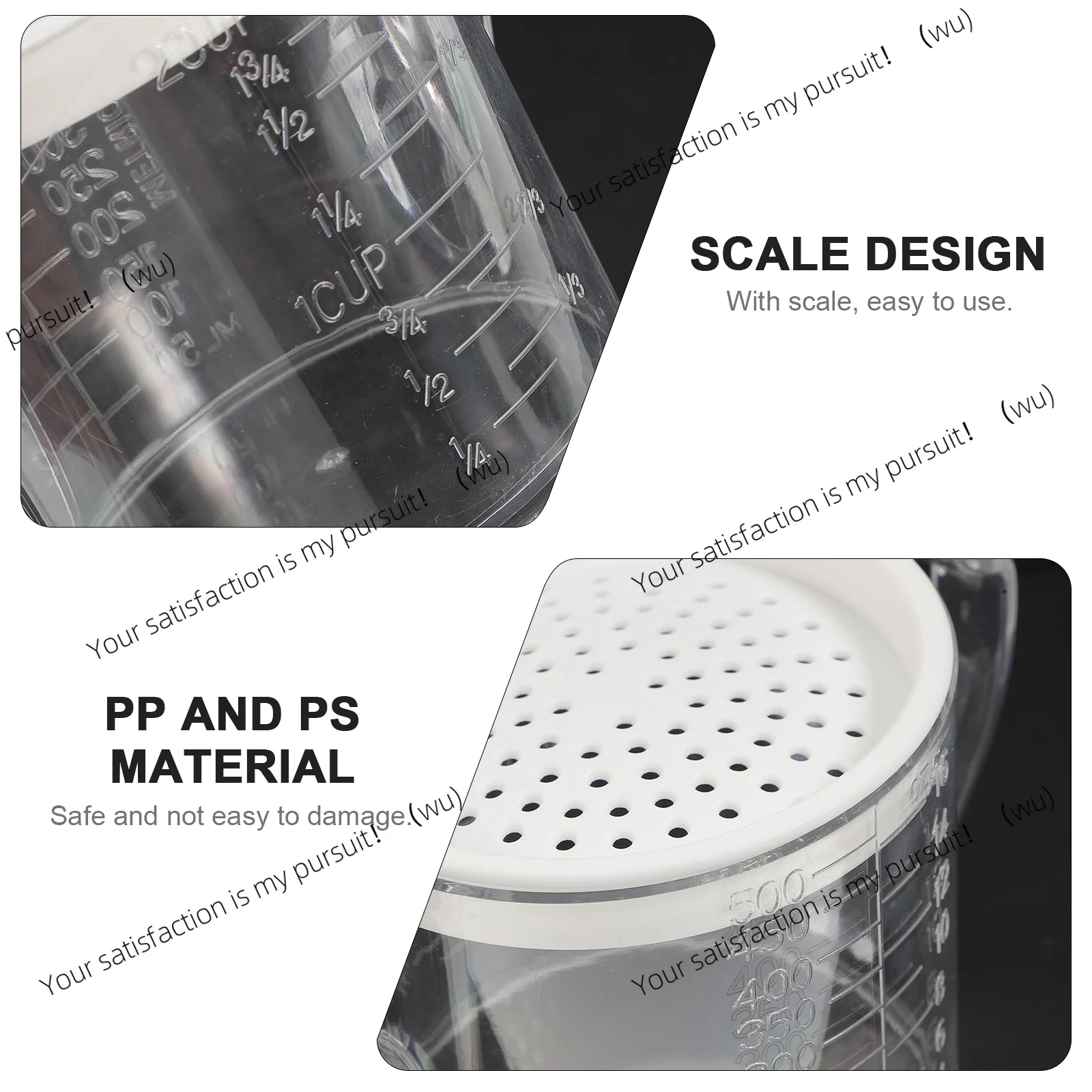 1pc Heat Resistant Plastic Oil Dispenser Bottle With Scale Kitchen Gadget Oil Kettle Vinegar Container Cooking Oil Storage Jug