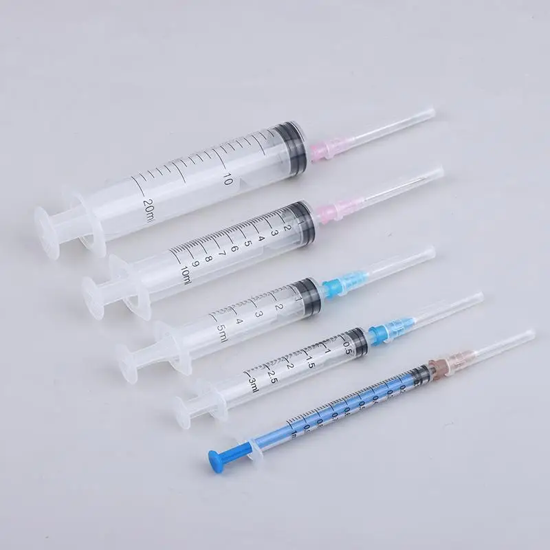 

Multipurpose 5PCS Syringe Set with Blunt Tip Needle, Cap, Perfect for Glue, Lip Gloss, Perfume, Ink Use.