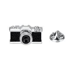 SAVOYSHI Vintage Camera Shape Men Lapel Pin Brooches Pins Fine Gift for Mens Fashion Brooches Collar Party Engagement Jewelry