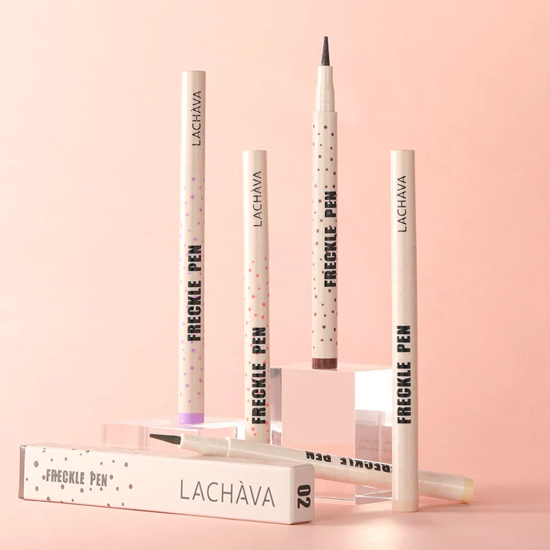 Pióro do twarzy 3D z fałszywymi piegami Naturalne wodoodporne Naturalnie wyglądające, długotrwałe Faux Tattoo Piegi Narzędzie do makijażu Łatwe w użyciu Nie zblicają