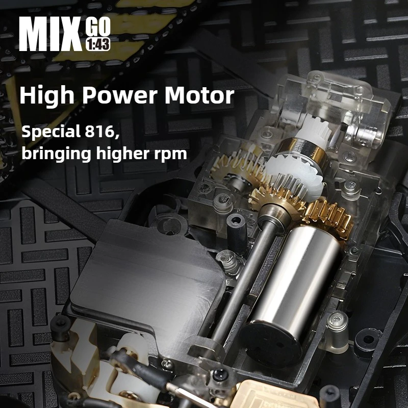 SNICLO MG051 RC Drift Auto 1/43 RC Volledige Schaal Drift Speelgoed Racewagen 55000 Rpm High Power Motor Afstandsbediening Voertuig Model Gift