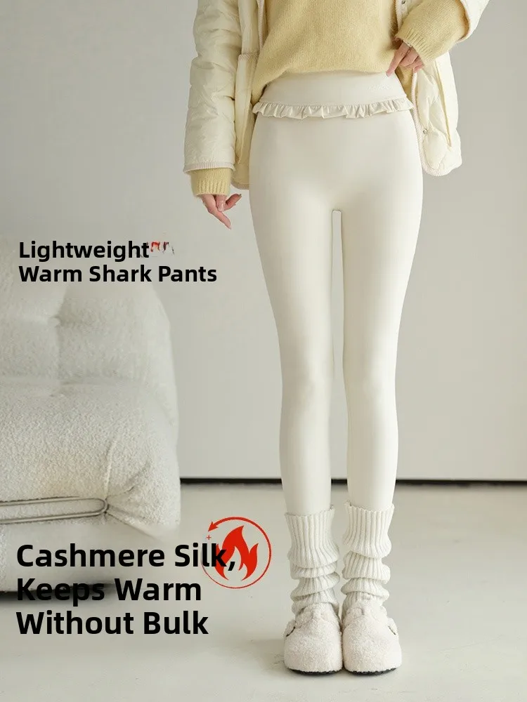 Hohe Taille Thiened Fce Yogahose Damen Bequeme warme Bauchkontrolle Butt Lifting Herbst Winter Bot