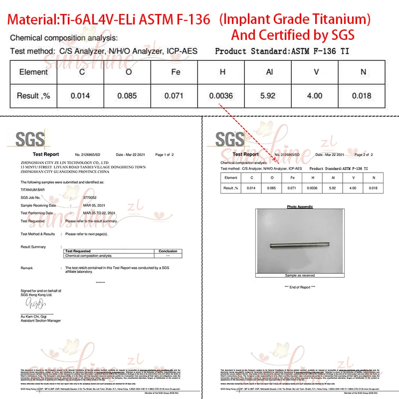 Implantatgeeignetes Titan ASTM F136 Internes Gewinde Gerade Barbells Zungenpiercing Ohrringe Piercing-Schmuck Stab 1 Stück/Los Eloxiert – Detail 1