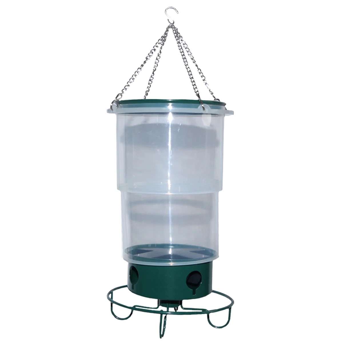 New Models of Telescopic Suspension Bird Feeder Bird House Courtyard Iron Bird Feeder