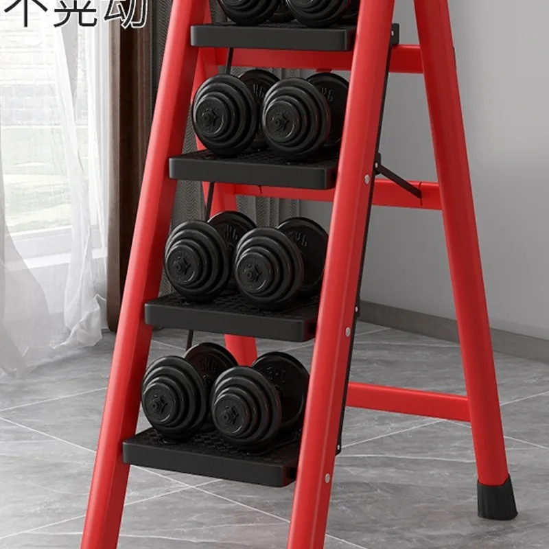 Ladder Household folding ladder Indoor herringbone engineering ladder  small stair fork Retractable thickened escalator stool