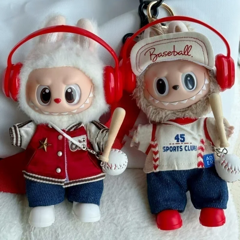 쿠로미 라부부 인형 의류 세트 15 17cm 옷 신발 인형 DIY 트레이닝 앉기 파티 게임 장난감 선물 의류 액세서리