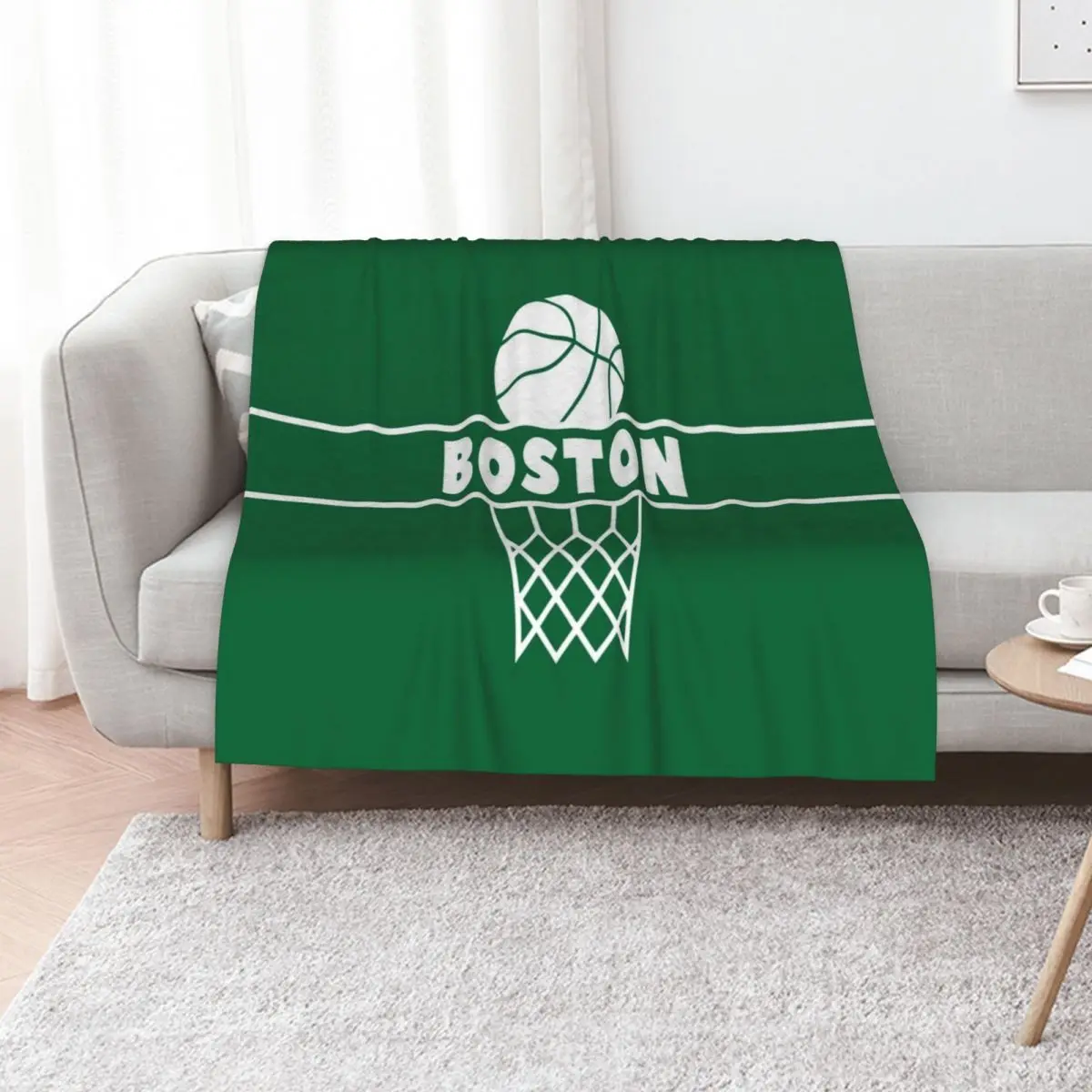 Boston Throw Blanket for sofa Plaid Custom sofa bed cosplay anime Thermals For Travel Blankets