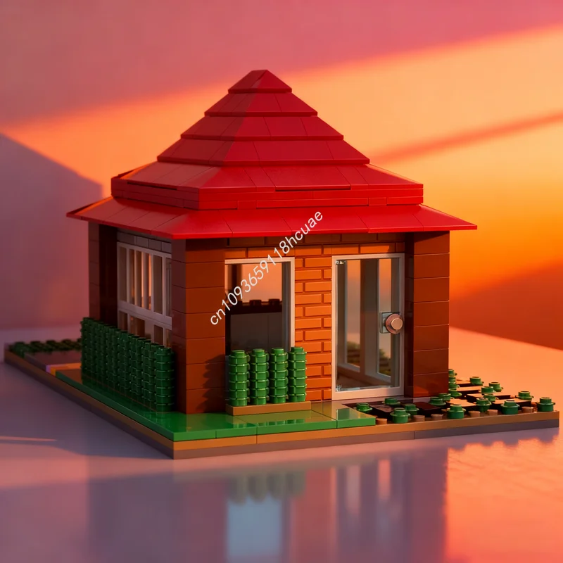 

550pcs MOC Small Theatre Modulared Model Building Blocks Construction Christmas Gifts Creative Toy Idea Education Kids Birthday