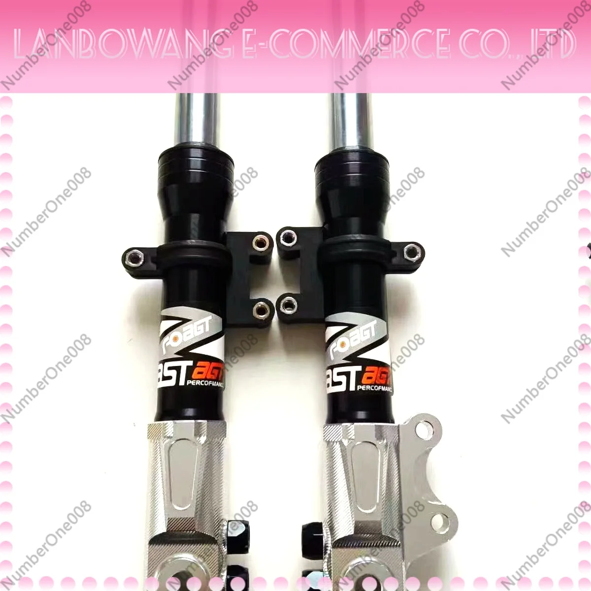 27 core 360mm 400mm E-Scooter CNC Front Shock Absorber Universal For Emma Suzuki Yamaha 125 Dirt Bike Gokart JOG Niu
