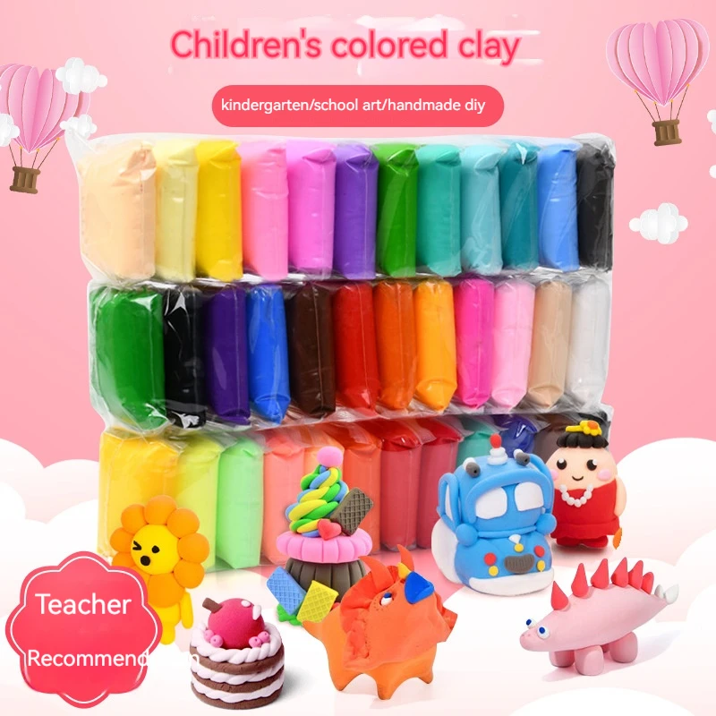 

Super Light Clay Air Dry Polymer Modelling Clay With 3 Tools Soft Creative Educational DIY Toys for Kids Gifts