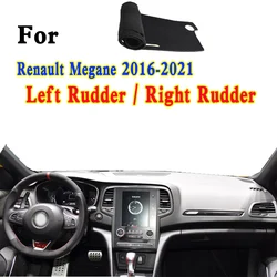 For 2016-2021 Renault Megane IV B9A Car-Styling Dashmat Dashboard Cover Instrument Panel Insulation Sunscreen Protective Pad