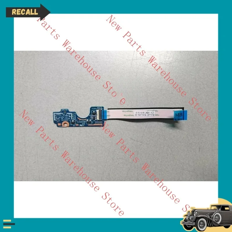L GENUINE FOR  EliteBook Folio 1040 G2 Wifi Mute Buttons Board 12862-1 48.4LU03.011
