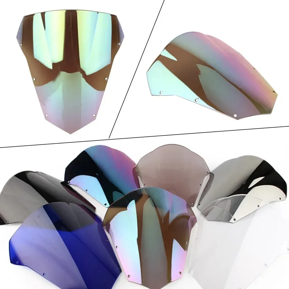 Motorcycle For YAMAHA FZ6 S2 600 FZ-6 FZS600 Fazer FZ 6 Double Bubble Windshield Deflector Protector Wind Screen 2003-2007 2008