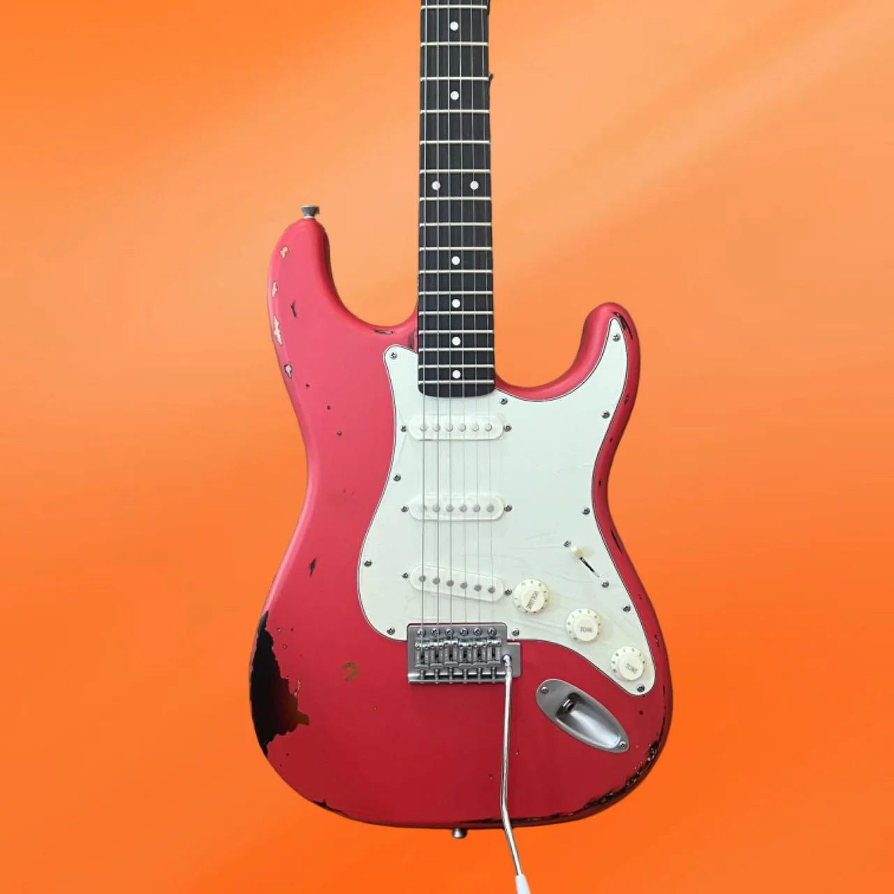 جيتار جديد رائع لعام 2026 الأكثر مبيعًا لوحة أصابع من خشب الورد المشوي بالفحم الأحمر