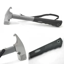 High-Carbon Steel Hawksbill Hammer Outdoor Camping Hammer Tent Hammer High-Carbon Steel Household Nail Pulling Hammer