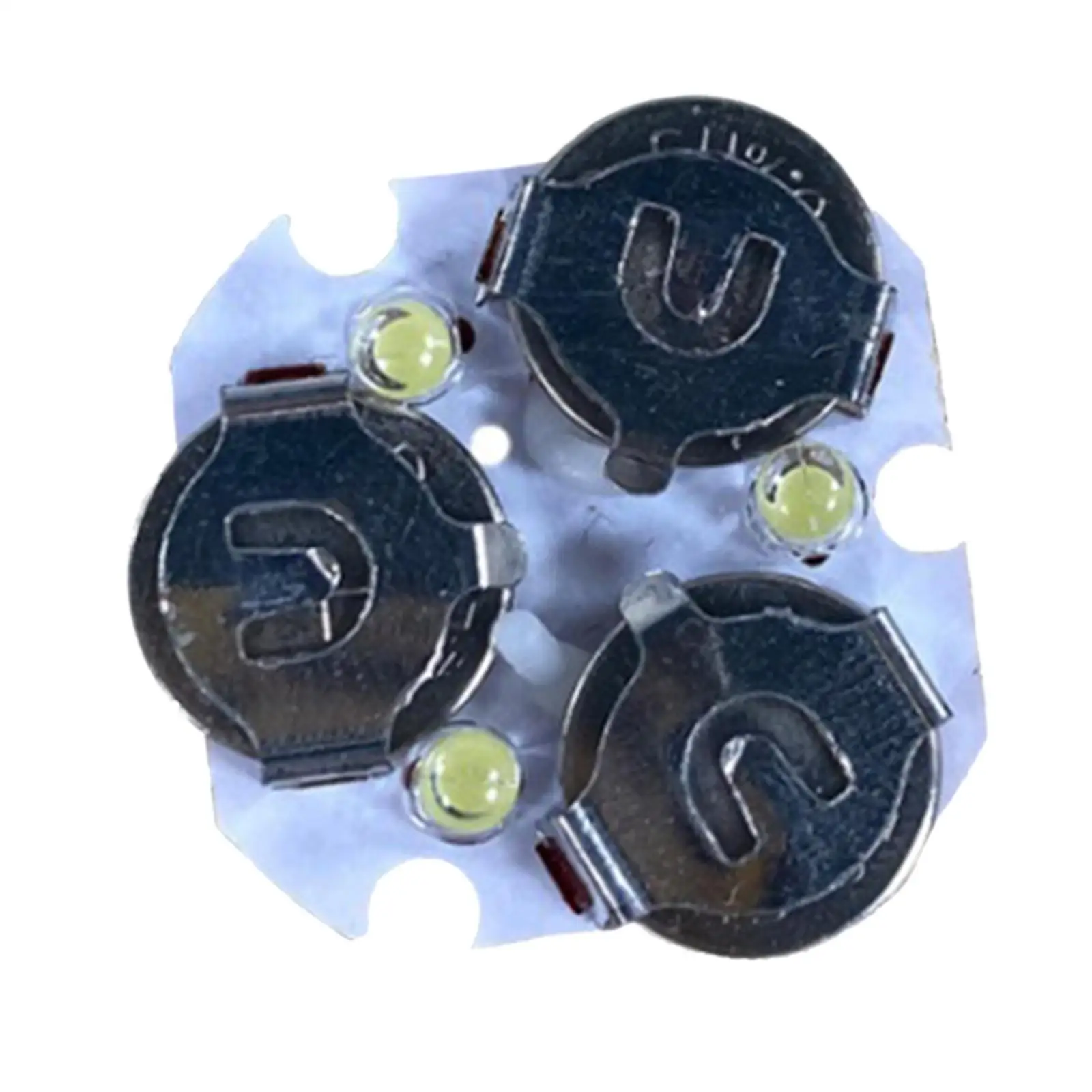 Compact LED Switch Light for Model Kits Metal PP Material for Action Figures Playsets Hobby Accessory for Kids Gifts