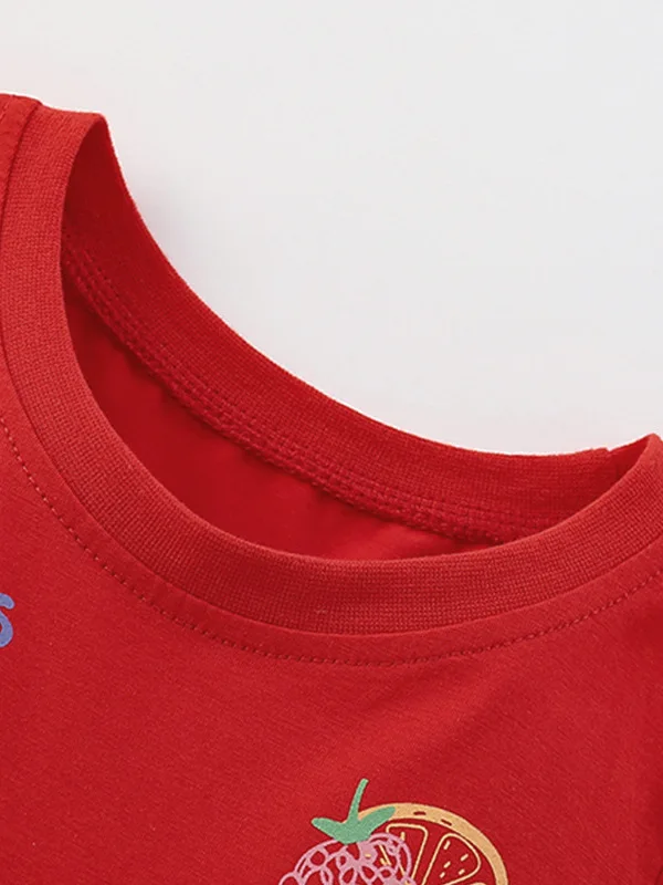 

Летнее платье Malwee для девочек, круглая одежда Ne ort Sve, милая хлопковая удобная одежда с мягкой талией и мультяшным принтом для маленьких девочек