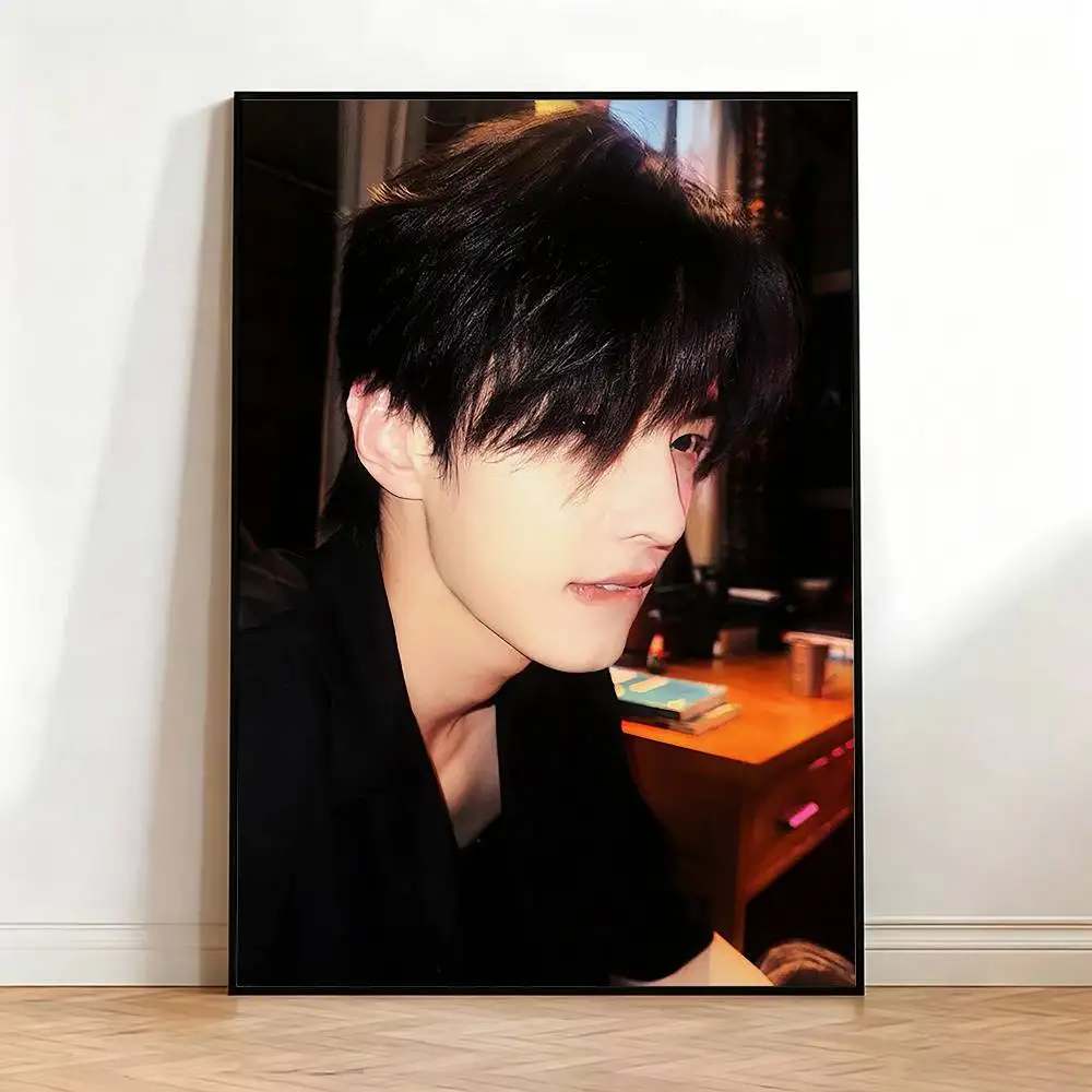 Nick He Yu Jin Chao   Poster Waterproof Wall Art Sticker For Bar Living Room Vintage Decor High Quality Print Gift