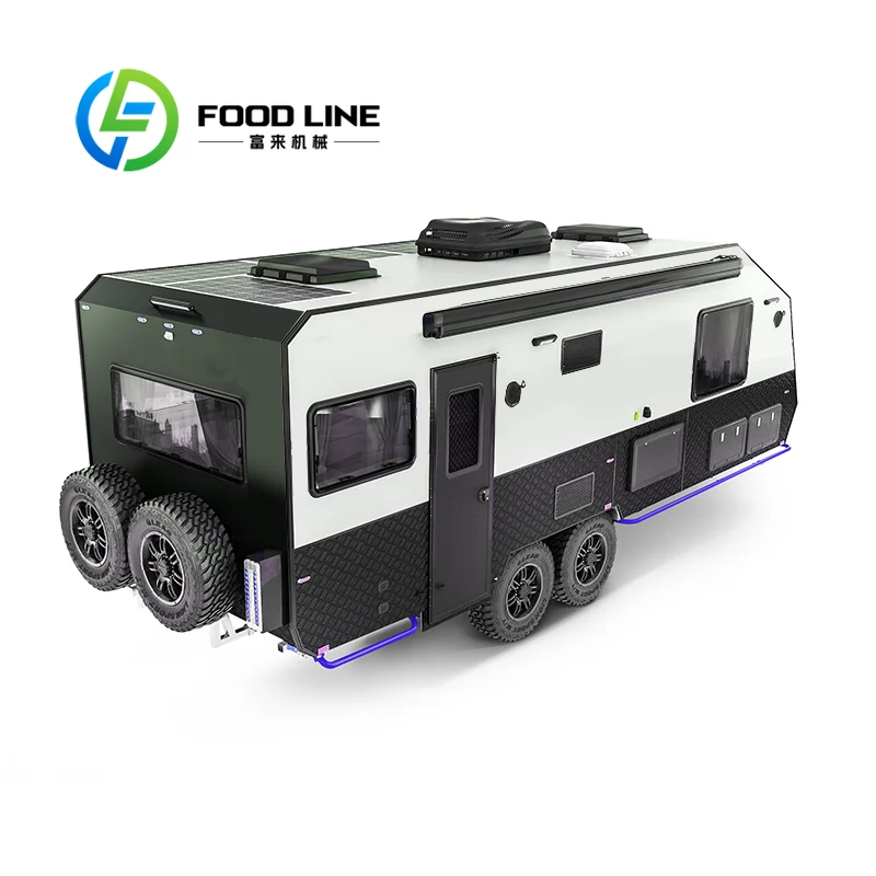 customize Pop Up Camper Trailer Caravan Australian Standard RV Luxury Travel Trailer Factory Custom Design