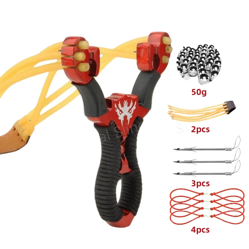 

Strong Alloy Shooting Laser Slingshot Professional Slingshot Outdoor Hunting Slingshot Aiming Slingshot Hunting Accessories