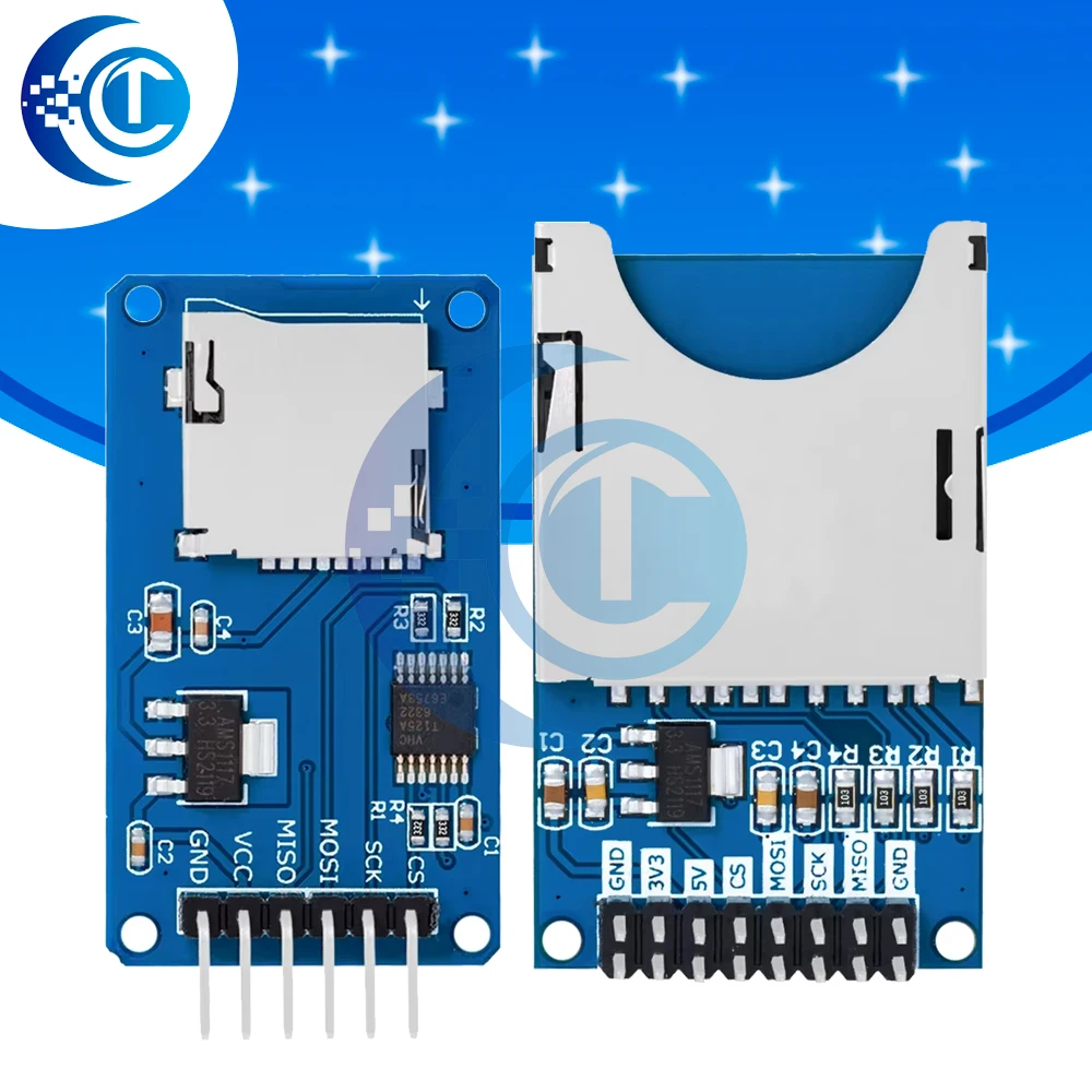 1pcs/5pcs Micro SD Storage Expansion Board Micro SD TF Card Memory Shield Module SPI For Arduino Promotion