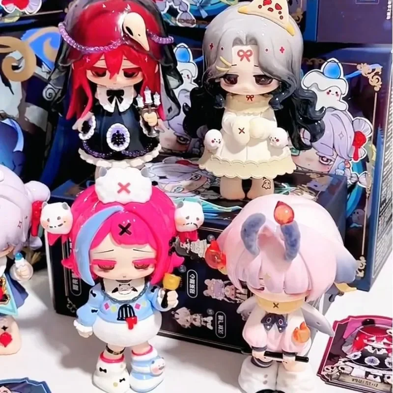 

Missy Sweet Mourning Crow Paradise Series слепая коробка милая фигурка Missy сумка-сюрприз декор подарок-сюрприз модель куклы игрушки