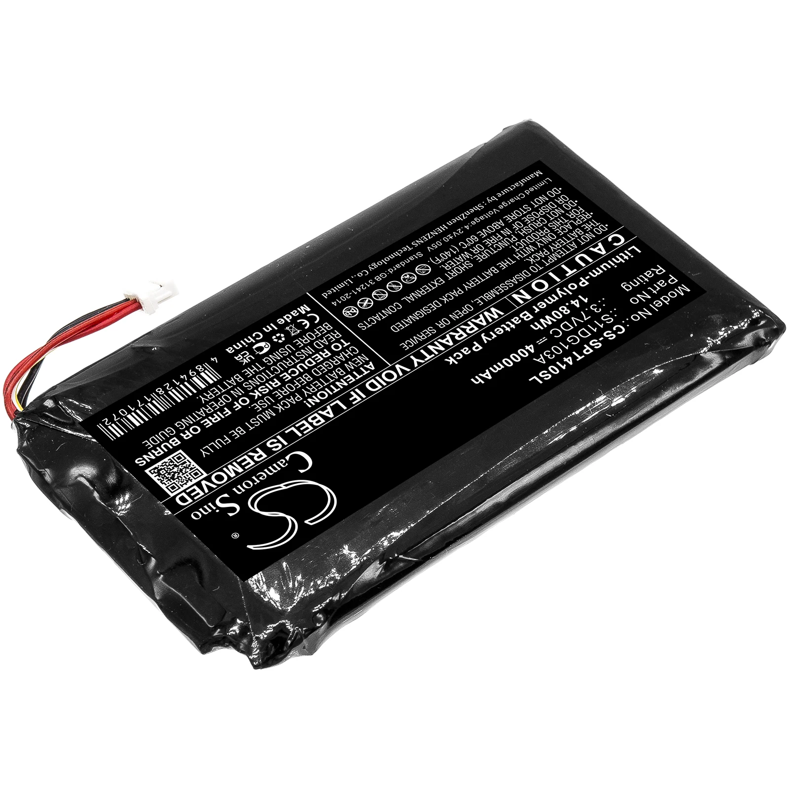 CameronSino Battery S11DG103A for Spectra Precision T41, For Trimble Juno T41,Juno 5,Juno T45, Slate,For Geospatial T41-R01-001