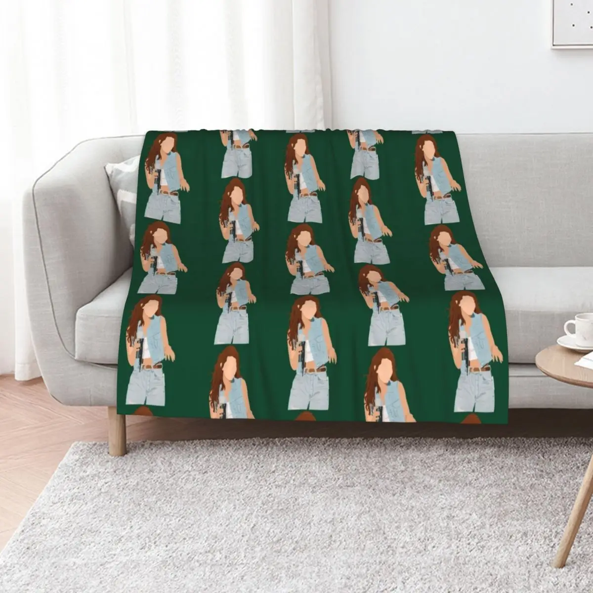 Retro Vintage Shania TwainMan I Feel Like A Woman Gift For Everyone Throw Blanket halloween Luxury Designer Flannels Blankets