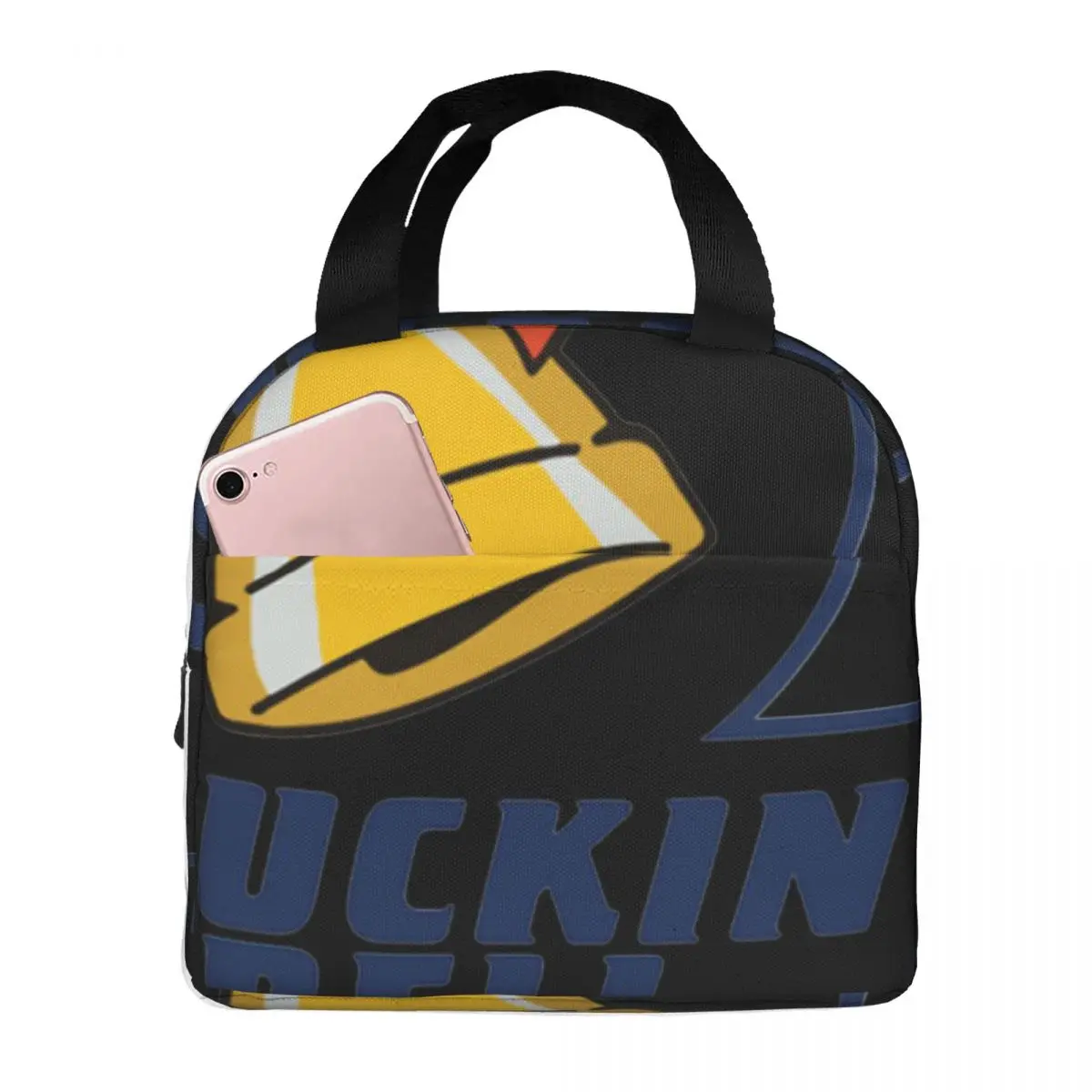 

Cluckin' Bell San Andreas Lunch Bag Unisex Portable Cooler Thermal Insulated Lunch Box Picnic Storage Food Bento Box