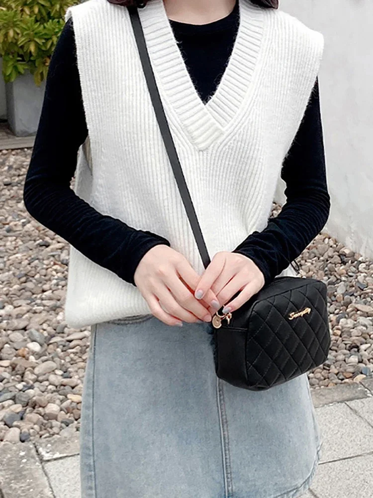 Mode Dames Crossbody Tassen Luxe Kwast Kleine Messenger Bag Voor Vrouwen Lingge Borduurwerk Casual Dames Schoudertas