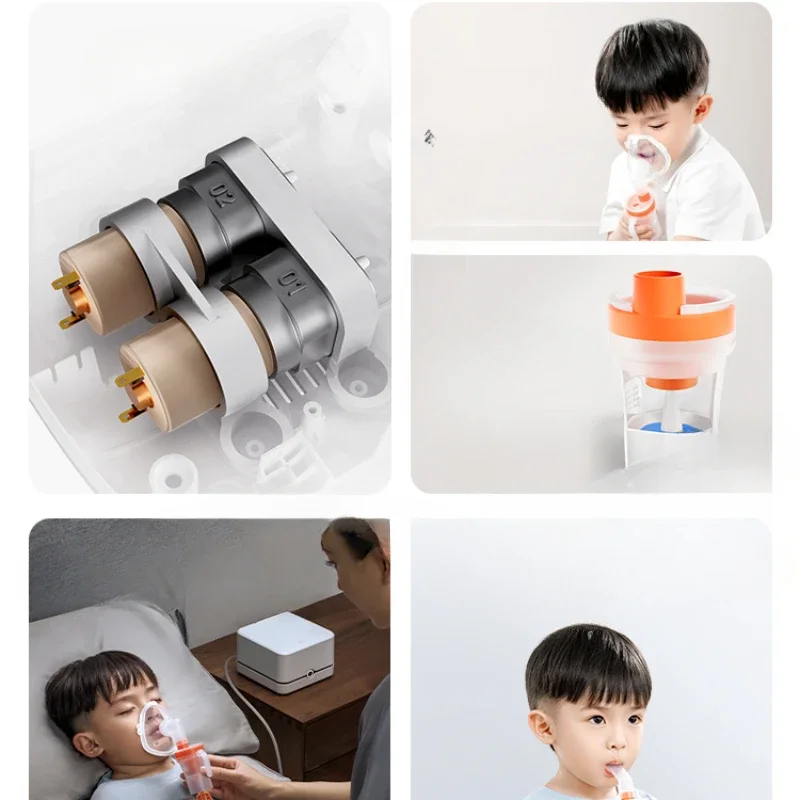 Nebulizer for household use, children's and family use, medical compressed air integrated for children and adults 405E