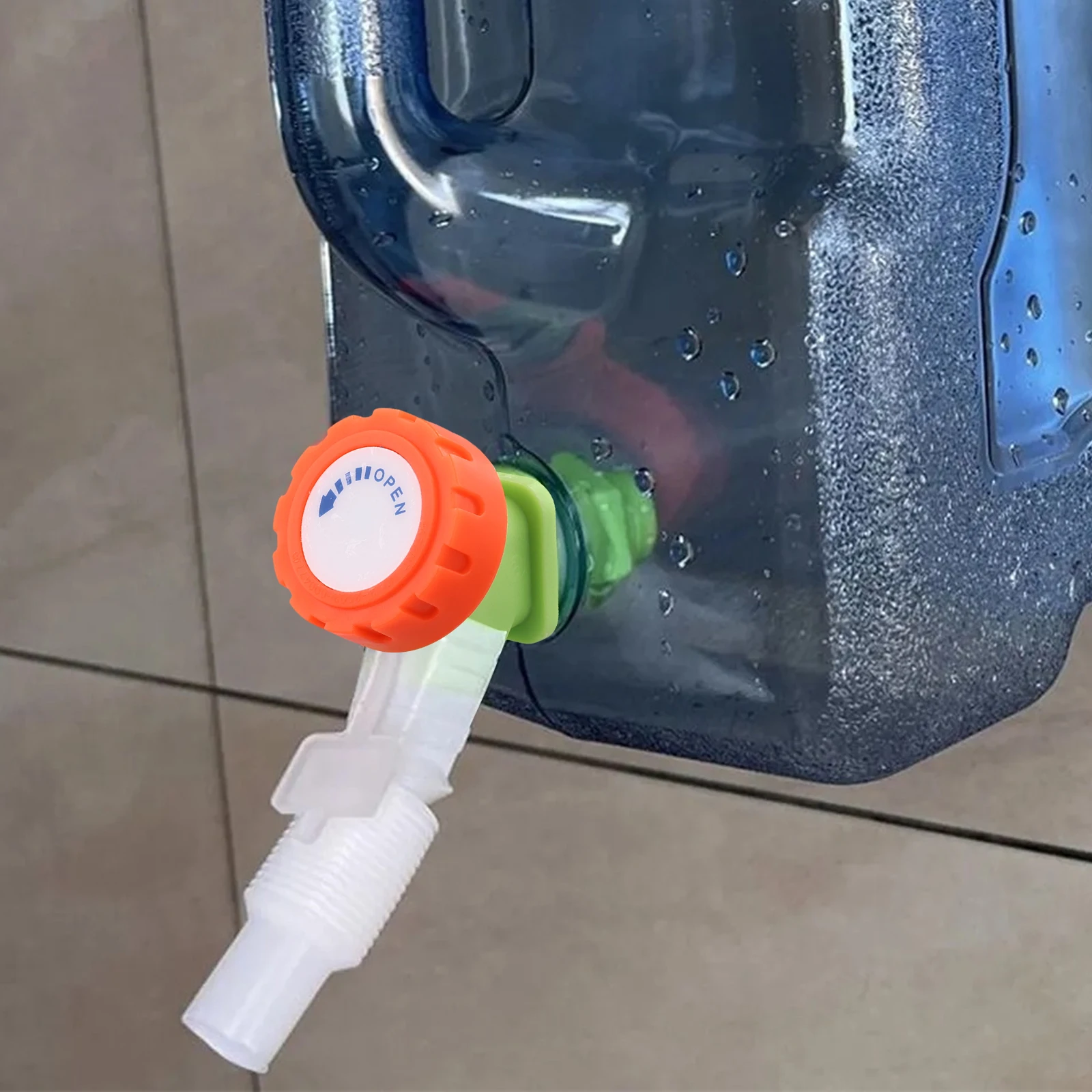 Juice Bottle Faucet Camping Faucet Home Use Camping As Shown Easy Install Water Faucet Water Leak-proof Design