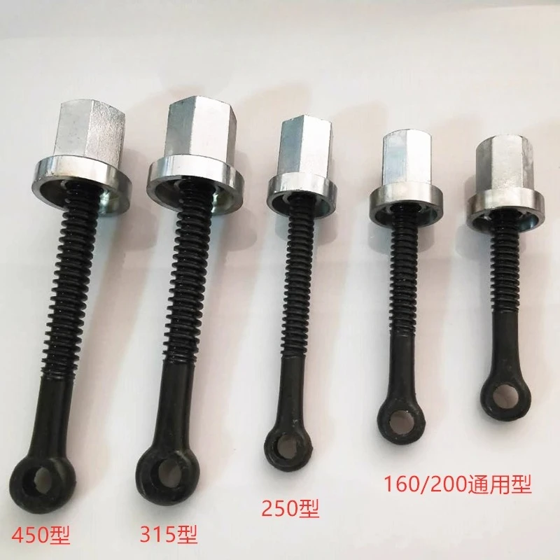 2pcs  Hand crank pe hot melt machine butt welding machine accessories pressing neck flip screw 160200250315