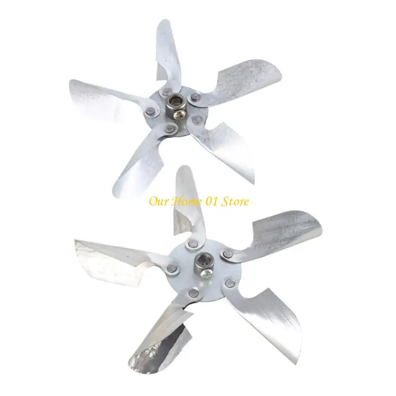 

M4YC Iron Fan Leaf Hair Dryer Universal High-power Motor Fan 12/15cm Diameter
