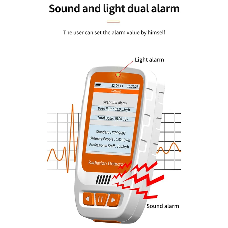 【الأدوات المنزلية】كاشف الإشعاع النووي لعداد Xy-Ray Geiger GM