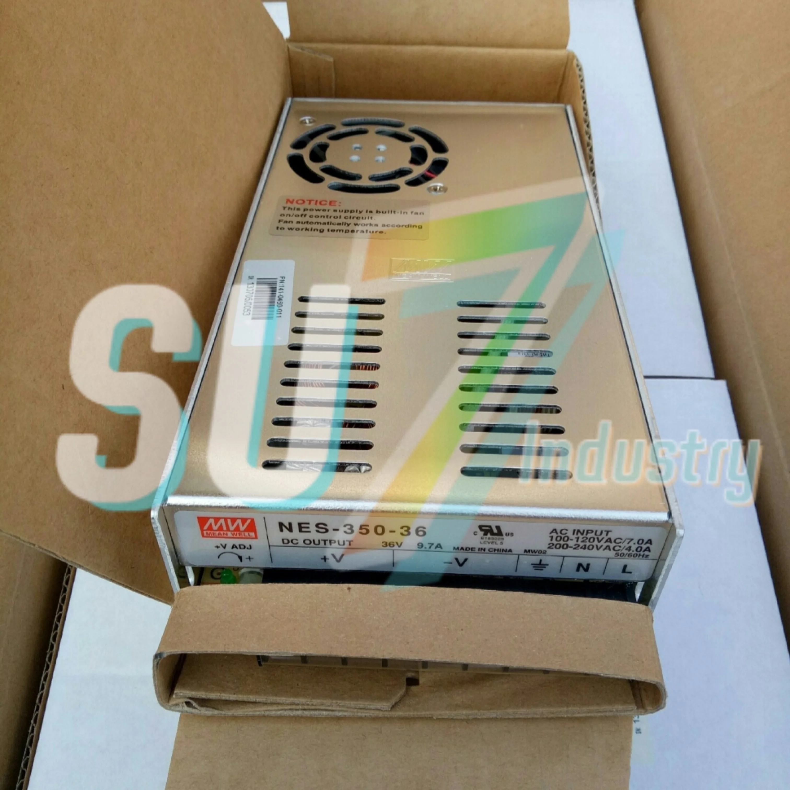 Mean Well NES-350-27 NES-350-36 スイッチ電源新品同梱品