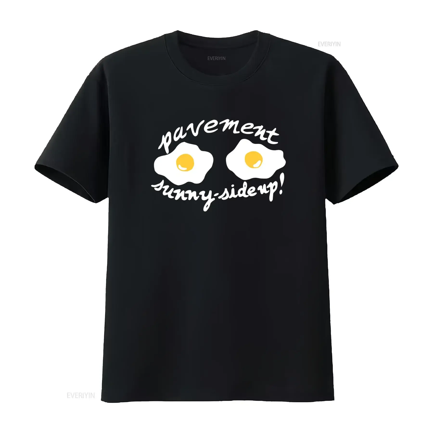 Pavement Band Sunny Side Up T Shirt Full Sizes S to 5XL Trendy Egg Print Design Perfect for Music Fans vintage Washed Stylish