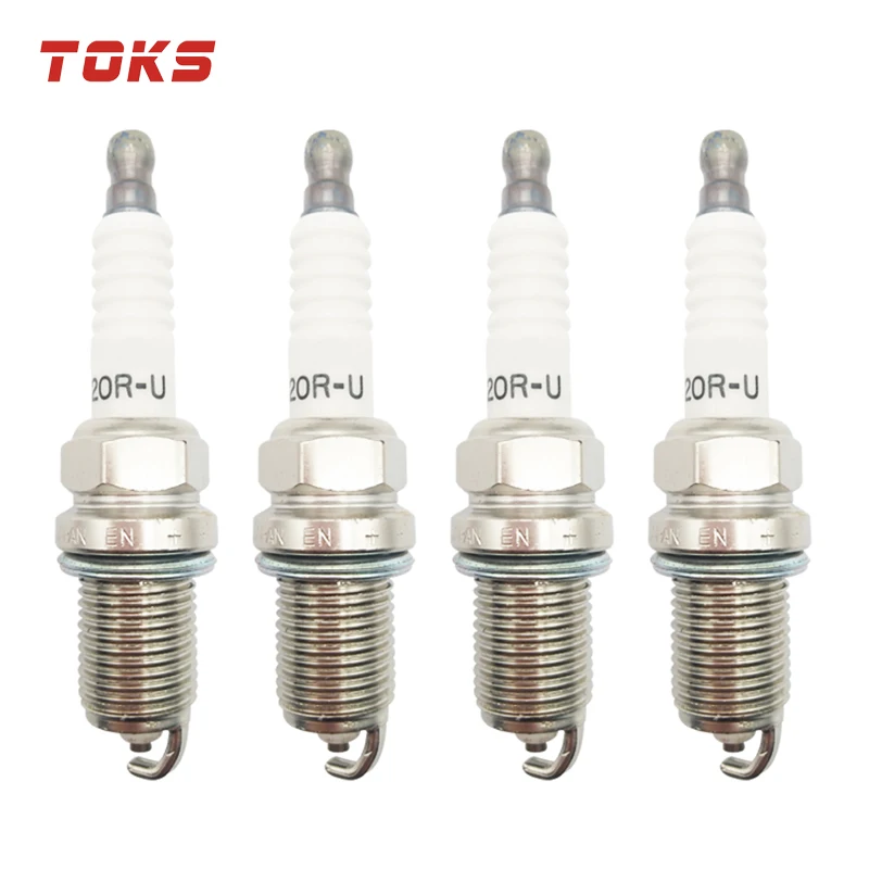 

4 PCS 90919-01166 High Quality Spark Plugs Fit For Toyota Sequoia 01-04 Tundra 00-04 V8 4.7L K20R-U