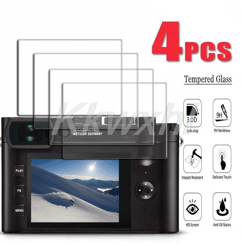 4PCS 4PCS Tempered Glass For Leica SL3 SL2 SL2-S SL Q1 Q Q-P Q3 Q2 D-LUX7 LUX8 M10 M10P M11 M11P Camera Screen Protector Film Cover - Aliexpress Deal