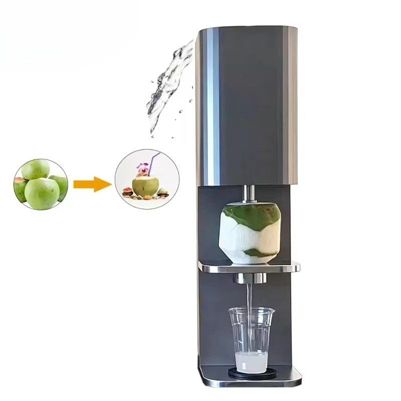 One Button Coconut Drilling Machine, Automatic Coconut Water Tapping Opener