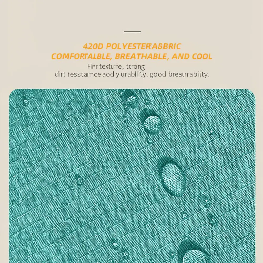 Replacement Fabric For For Campleader Outdoor Folding Cot Portable Camping Bed Durable Polyester Lightweight Sleeping Mat