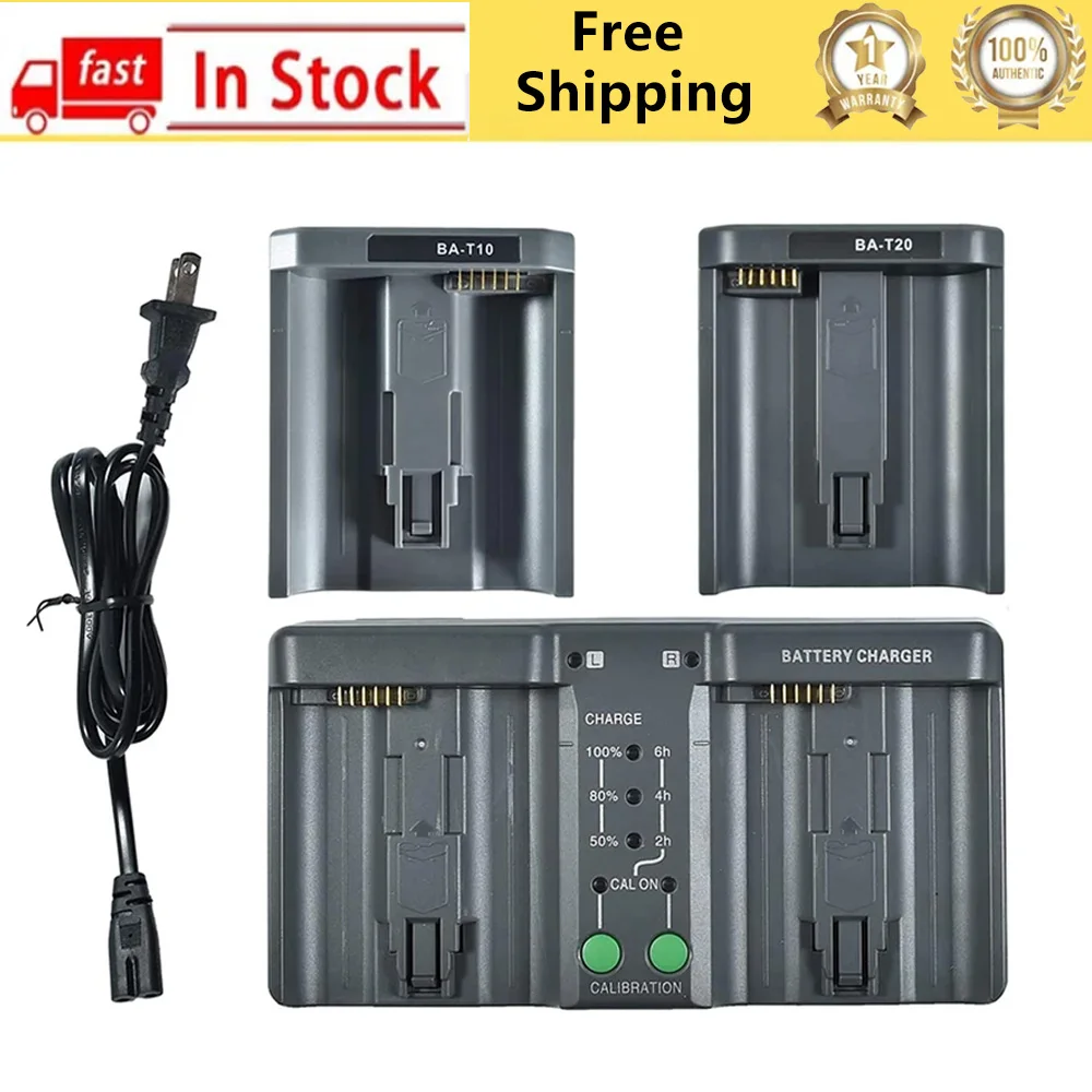 MH26A 3-in-one Power Battery Charger Compatible Nikon EN-EL18 EN-EL4 Compatible Canon LP-E4 LP-E4N LP-E19 Battery