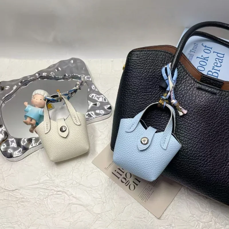 New Mini Small Bag Handheld Portable Rope Bluetooth Earphone Bag Zero Wallet Multi functional Small Bag pendant