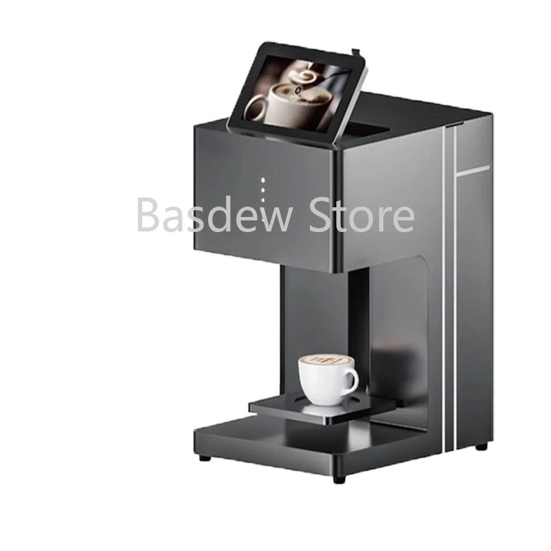 3D coffee latte art machine milk tea cake DIY food printer automatic portrait photo printing