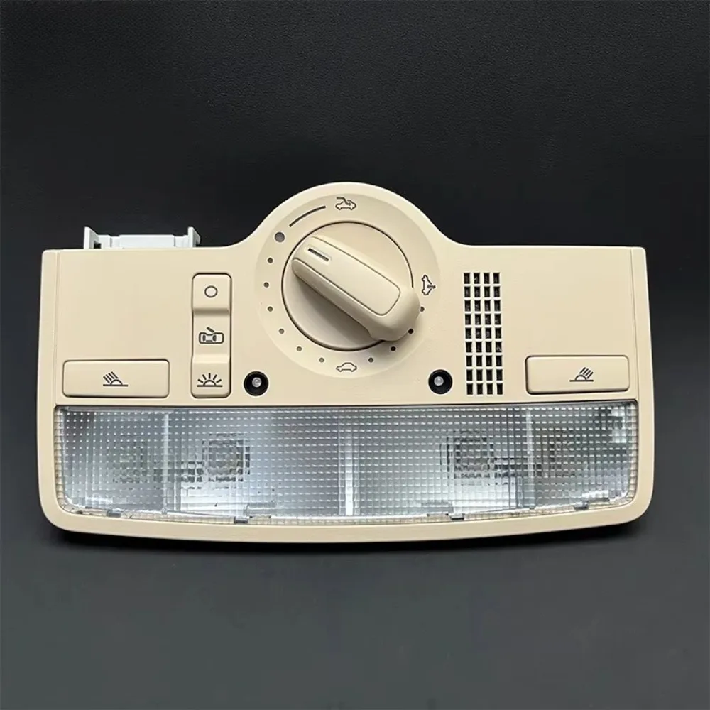 Beige Dome Reading Lamp with Sunroof Switch Knob Ceiling Light Skylight for VW Passat B5 3BD 947 105 B 3BD 947 105B 3BD947105B