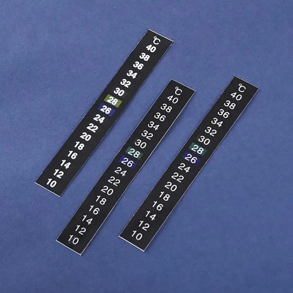 New Fish Tank Temperature Sticker LCD Temperature Sensing 10-40 ℃ Fish Tank Water Temperature Measurement Patch Aquarium Tool